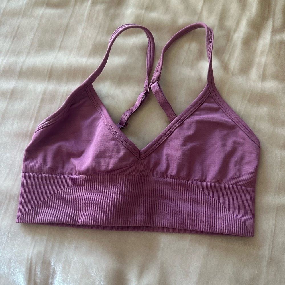 Lulu Lemon Mauve Bralette